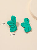 Elegant Flower Stud Earrings