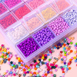 Glass Rice Bead Loose Bead Embroidery Tassel DIY Accessories Set