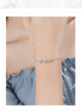 925 Silver Party Bracelet with 1ct Diamond for Women