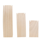 Wood Necklace Chain Pendant Display Stand Organizer S/M/L