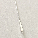 S925 Lariat Necklace Setting DIY Toggle Necklace Mounting