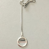 S925 Lariat Necklace Setting DIY Toggle Necklace Mounting