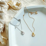 925 Silver Knot Pendant Necklace for Women