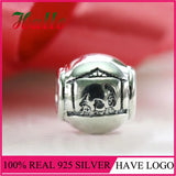 Solid Sterling Silver 925 Religious Charm for Bracelets Bangles
