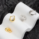 925 Sterling Silver Hoop Earrings for Daily Wear