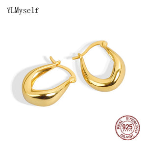925 Sterling Silver Hoop Earrings for Daily Wear