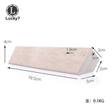 Wood Earring Rack Storage Jewelry Display Stand