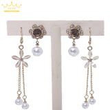 Wood Earrings Display Stand Jewelry Storage Counter Placed Earrings Shelf