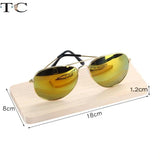 Multi-Layer Wooden Sunglasses Display Rack