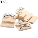 Multi-Layer Wooden Sunglasses Display Rack