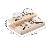 Multi-Layer Wooden Sunglasses Display Rack