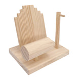 Solid Wood Jewelry Display Stand for Bracelets Necklace Watch