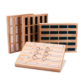Wooden Jewelry Display Tray for Rings and Earrings