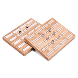 Wooden Jewelry Display Tray for Rings and Earrings