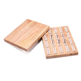 Wooden Jewelry Display Tray for Rings and Earrings