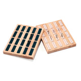 Wooden Jewelry Display Tray for Rings and Earrings
