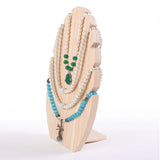 Wood Necklace Display Holder Replacement for Jewelry Shop