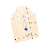 Solid Wood Necklace Pendant Display Board Stand Jewelry Display
