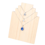 Solid Wood Necklace Pendant Display Board Stand Jewelry Display