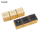 Wood Single Hole Ring Display Rack Jewelry Counter Props
