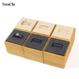 Wood Single Hole Ring Display Rack Jewelry Counter Props