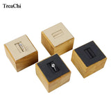 Wood Single Hole Ring Display Rack Jewelry Counter Props