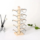 Wood Spectacle Frame Display Stand for Store Storage