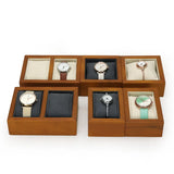 Wood Watch Organizer Box 1/2 Slots Watch Case Holder Jewelry Display