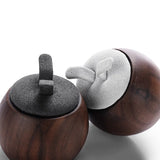 Solid Wood Earrings Display Rack Walnut Jewelry Store Props
