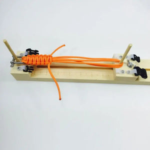 Wooden Bracelet Maker Knitting Knot Braided Cord Tool