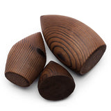 Solid Wood Cone Jewelry Rack Earrings Necklace Bracelet Display Stand