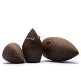 Solid Wood Cone Jewelry Rack Earrings Necklace Bracelet Display Stand