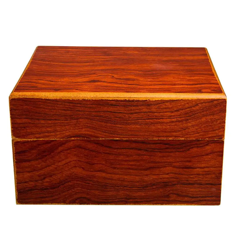 Wood Glass Watch Display Storage Box Case Gift