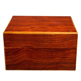 Wood Glass Watch Display Storage Box Case Gift