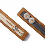 Solid Wood Microfiber Jewellery Rack with Elastic Strip