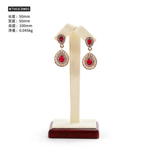 Wood Spray Paint Earring Holder Jewelry Display