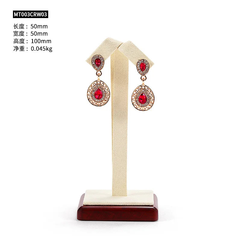 Wood Spray Paint Earring Holder Jewelry Display