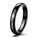 4mm Titanium Wedding Engagement Rings for Men Women