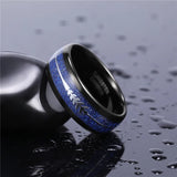 8mm Arrow Tungsten Carbide Men's Wedding Band Ring