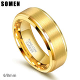 Somen Arrival Tungsten Carbide Men's Wedding Band Ring