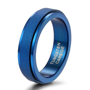 Colorful Tungsten Rainbow Pride Rings Love Couple Anniversary Gift