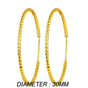 Somilia 24K Yellow Plated Earrings in Gift Box
