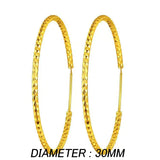 Somilia 24K Yellow Plated Earrings in Gift Box