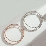 Somilia 925 Silver Round Earrings Large Circle Hoop