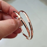 Somilia Women's 50mm Hoop Earrings 925 Sterling Silver