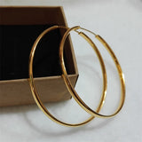 Somilia 925 Sterling Silver Hoop Earrings 3.0mm