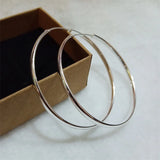 Somilia 925 Sterling Silver Hoop Earrings 3.0mm