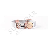 Mesh Keys Bracelet Set with Charms as Mother's Gift