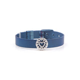 Stainless Steel Mesh Bracelet Bangles with Charms