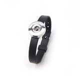 Snap Button Slide Charms Bracelet Set for Women